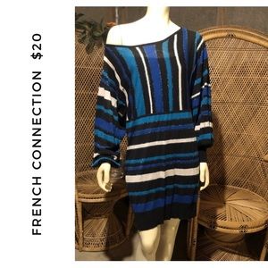 FRENCH CONNECTION DOLMAN SLEEVE SWEATER DRESS